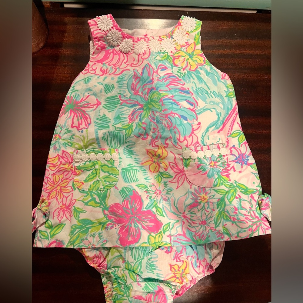 Lilly Pulitzer dress 12-18m EUC